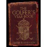 Golfer's Year Book for 1905, edited by John L Low, published by Nisbet & Co.