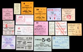Arsenal FC tickets collection 1930s onwards, pre-1960s breakdown, 4 homes x 1930s,