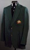 Greg Chappell signed Australia cricket blazer 1970s, signed in ink to the lining below the collar,