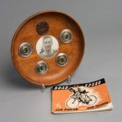 Cycling medals awarded to the Medway Wheeler Roy Enfield,