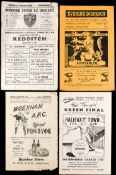 A collection of mostly 1950s football programmes, with a good representation of League football,