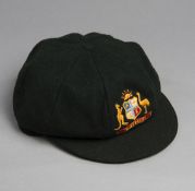 Dennis Lillee Australia 'baggy green' cricket cap,