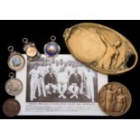 Collection of the British Olympic gymnast Samuel Humphreys,