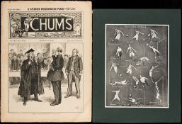 Chums comic 24th August 1907 complete with its supplement presentation plate titled "Association
