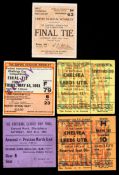 F.A. Cup Final ticket collection, wartime for Arsenal v Preston N.E. at Ewood Park 31.5.