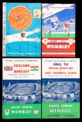 A collection of football programmes dating from the 1950s & 1960s,