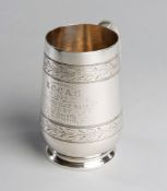 King's College Cambridge [University] Athletics Society trophy dated 1875,