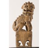 Terracotta dragon, Qing Period, 19th Century, China, H cm 20