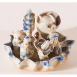 Ancient glazed ceramic, late Ming period, diameter cm 6
