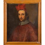 Pittore fine sec XVIII - ÒRitratto di cardinaleÓ - olio su tela - H cm 73.5x58