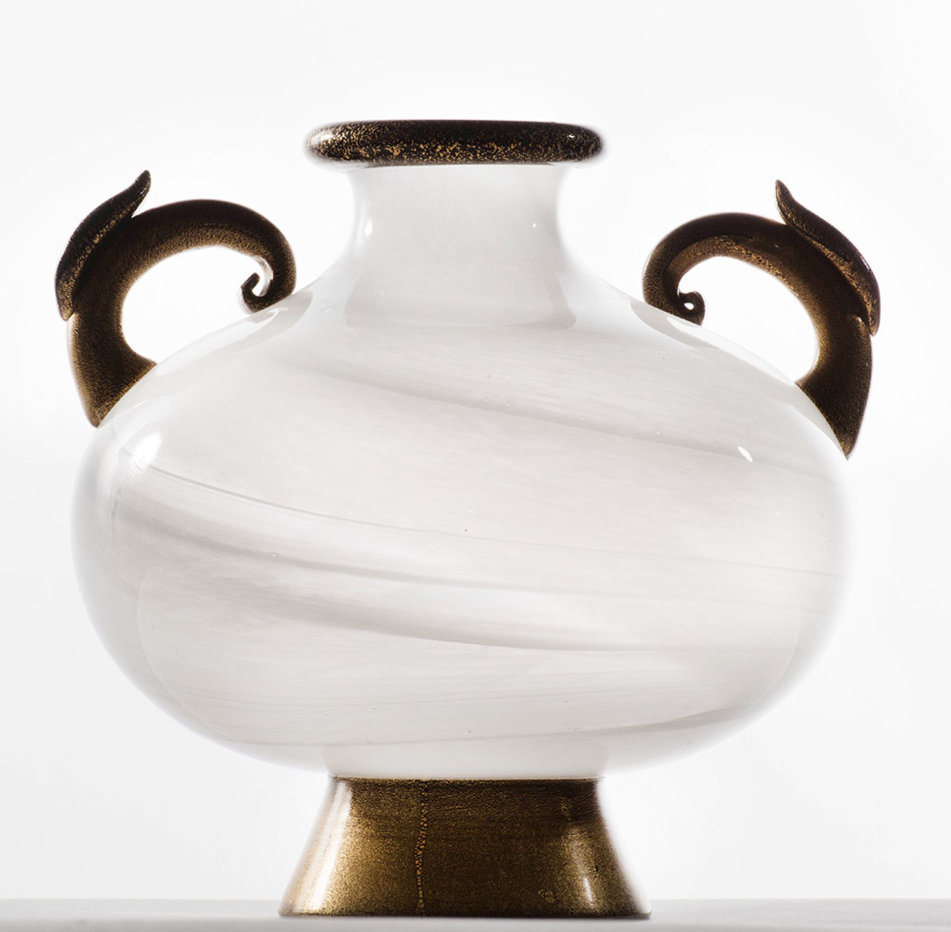 Barovier e Toso, Murano glass vase.