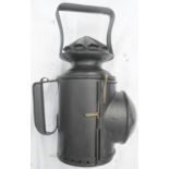 Hull & Barnsley Railway Inspectors Handlamp with folding back handle and belt clip & sliding