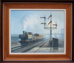 Original Oil Painting on board '4648 in the West Midlands' by Philip D. Hawkins FGRA. An atmospheric