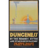 Romney Hythe & Dymchurch Poster 'Dungeness By The Romney Hythe & Dymchurch Railway World's