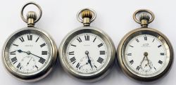 A trio of Railway Pocket Watches to include: LNER Pocketwatch