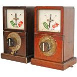 GWR 1947 Permissive Block Instruments, a pair comprising one Pegging and one Non-Pegging. Both in