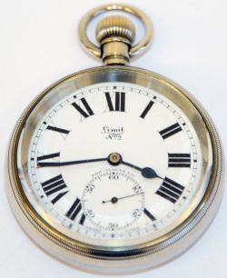 LNER Railway Pocket Watch of early post-grouping design. The movement is marked Limit No 2