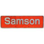 Nameplate Samson. Ex British Railways class 47 number D1674 built Crewe April 1965 and allocated