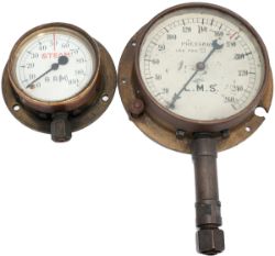 LMS boiler pressure gauge etc