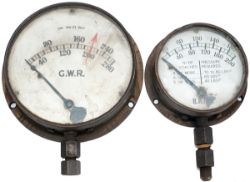 GWR boiler pressure gauge etc