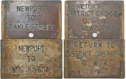 GWR safe plates x 2