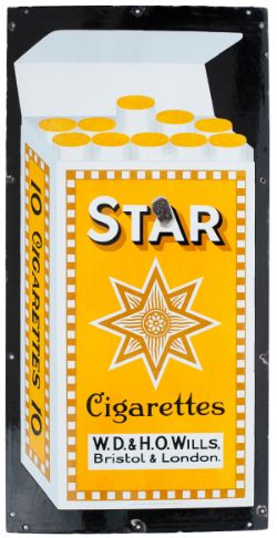 Wills Star Cigarettes