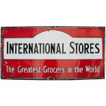 International stores the greatest grocer