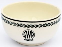 GWR Hotels finger bowl Black leaf