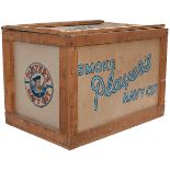 Players wood/card delivery crate