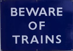 BR(E) Beware of Trains