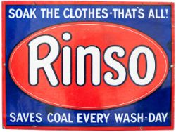 Rinso soak the clothes