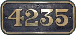 GWR brass 4235