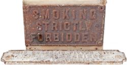 GWR smoking strictly forbidden & crane