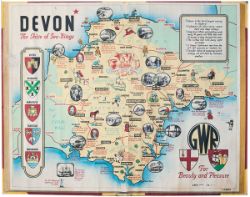 GWR QR Devon The Shire Of Sea Kings