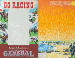 Bus posters Newquay & Go Racing