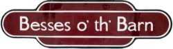 Totem BR(M) FF BESSES O' TH' BARN from the former LYR station between Prestwich and Whitefield.