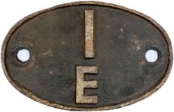 Shedplate 1E BLETCHLEY from March 1952 until May 1973. In ex loco condition.