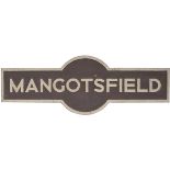 LMS Hawkseye MANGOTSFIELD from the former Midland Railway station between Gloucester and Bristol. In