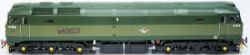 O gauge model diesel locomotive class 47 47004/D1524 Old Oak Common in BR two-tone green. Built from