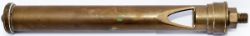 Brass locomotive whistle ex 08 0-6-0 Diesel, measures 11in long and 1.25in diameter.