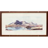 Carriage Print BEN LOYAL, SUTHERLAND by W Douglas Macleod from the Scottish Region series of 1956.