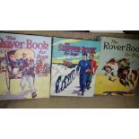 Books: Childrens Early Annuals. Rover 1927-30. Skipper 1933. Hotspur 1935 and 1938. 5 books. RRP £