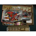 A collection of toys to include Hornby and other OO gauge locomotives,