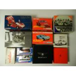 Eleven boxed Ferrari, Porsche, Bentley and other models to include a Ferrari 625,