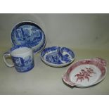 A selection of Spode Italian ware coffee and dinner wares