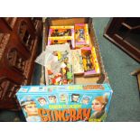 A collection of toys and games including: The Sting Ray Jerry Anderson board game, boxed,