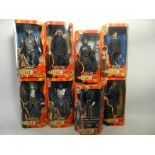 Nine Dr Who 12" figures in boxes to include Cyberman x 2,