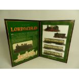 A boxed Hornby Limited Edition 'Lord of the Isles' set with loco and three carriages with original