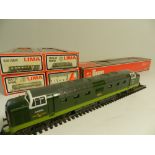 Four boxed Diesel locos by Lima,
