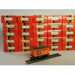 Twenty five boxed Hornby Railway rolling stock items all "Silver Seal" series to include brake van,